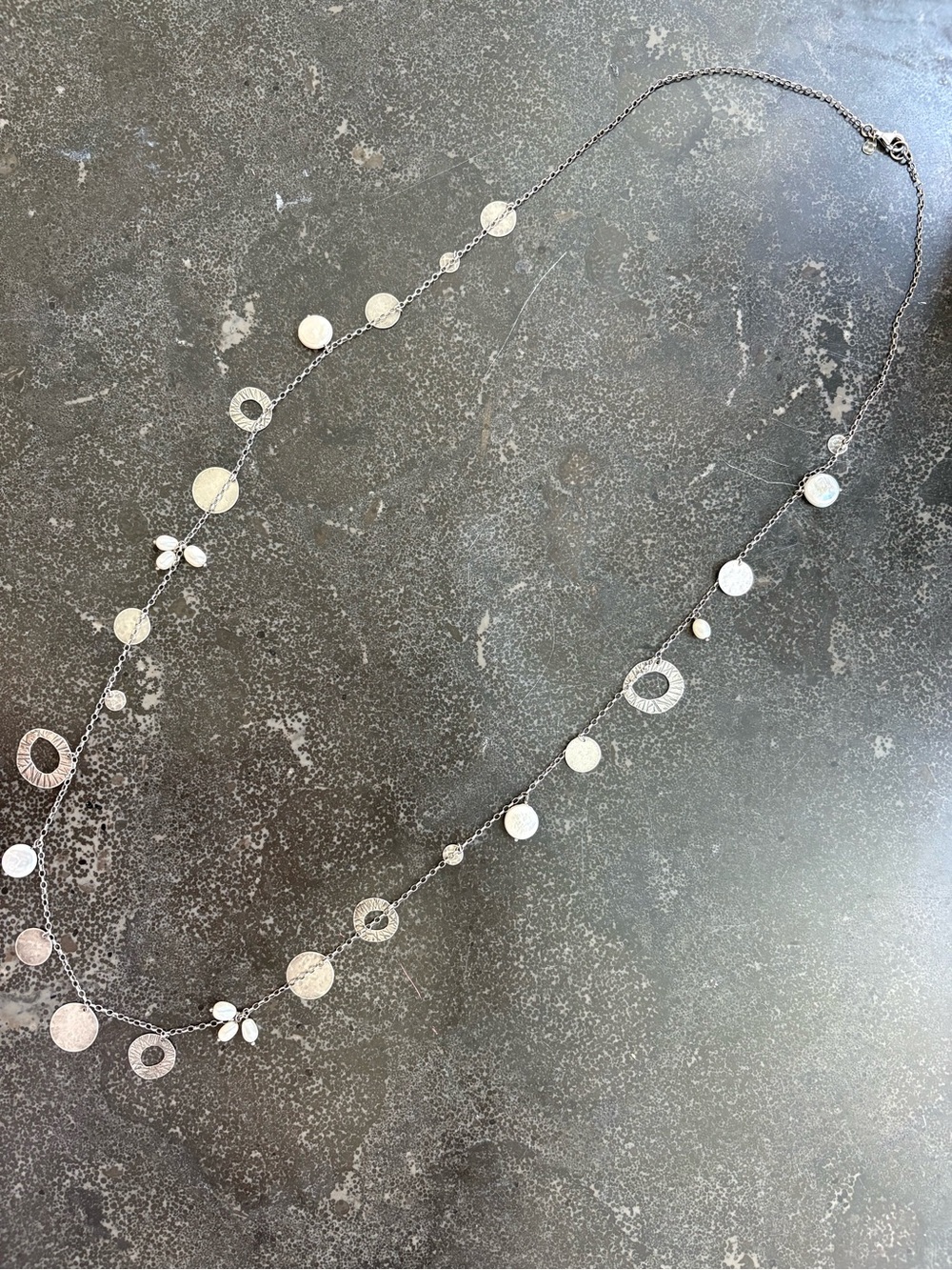 Silpada Sterling "Pearl of a Girl" Necklace